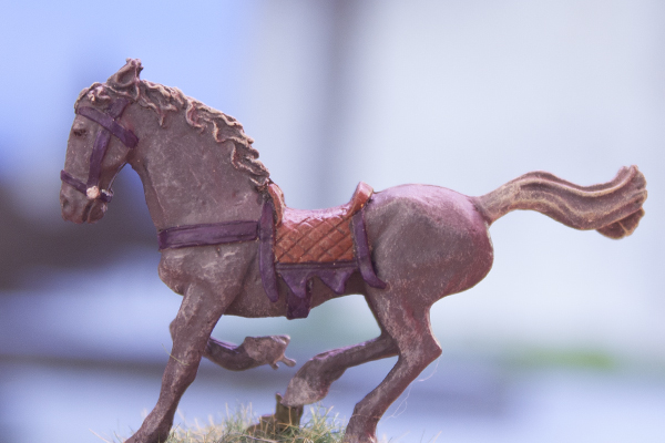 Breton Light Cavalry Horse, figurine cheval
